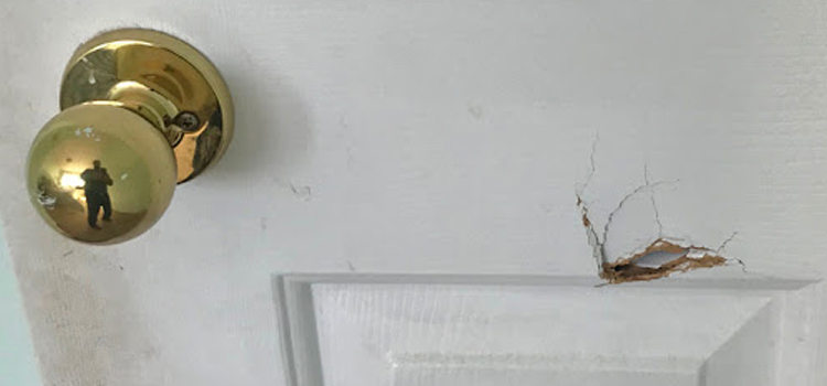interior door hole repair Jacksonville